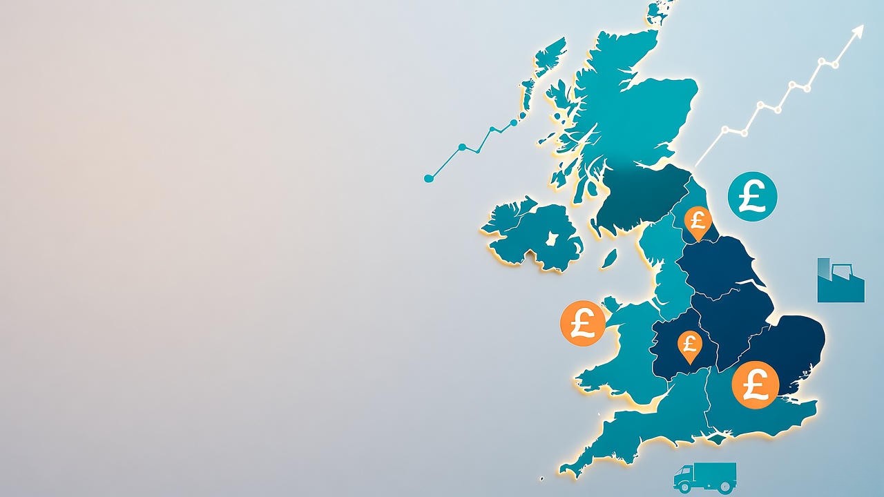 UK asset finance by county